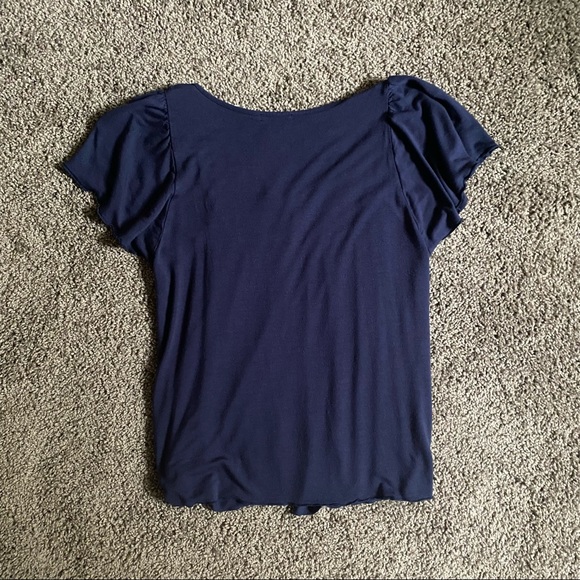 Open Front Blouse - Picture 4 of 5